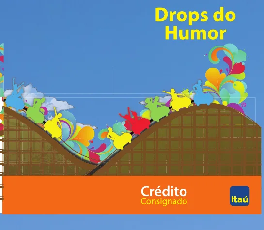 Itaú — caixa Drops do Humor